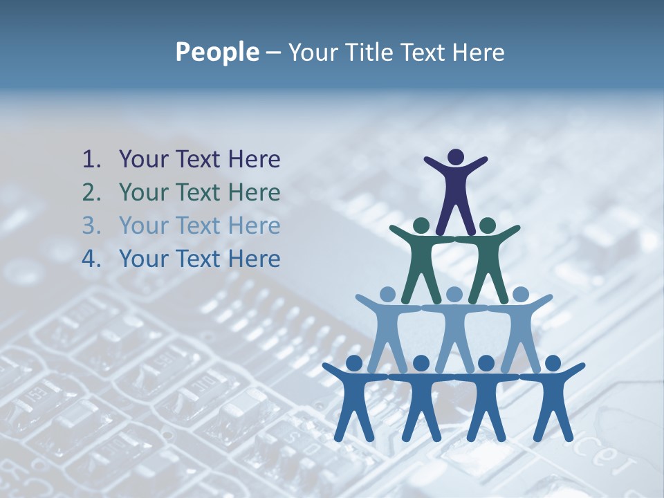 A Close Up Of A Computer Chip With The Words Name Of Presentation On It PowerPoint Template