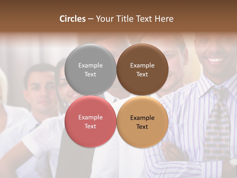 Conceptual Pressing Object PowerPoint Template