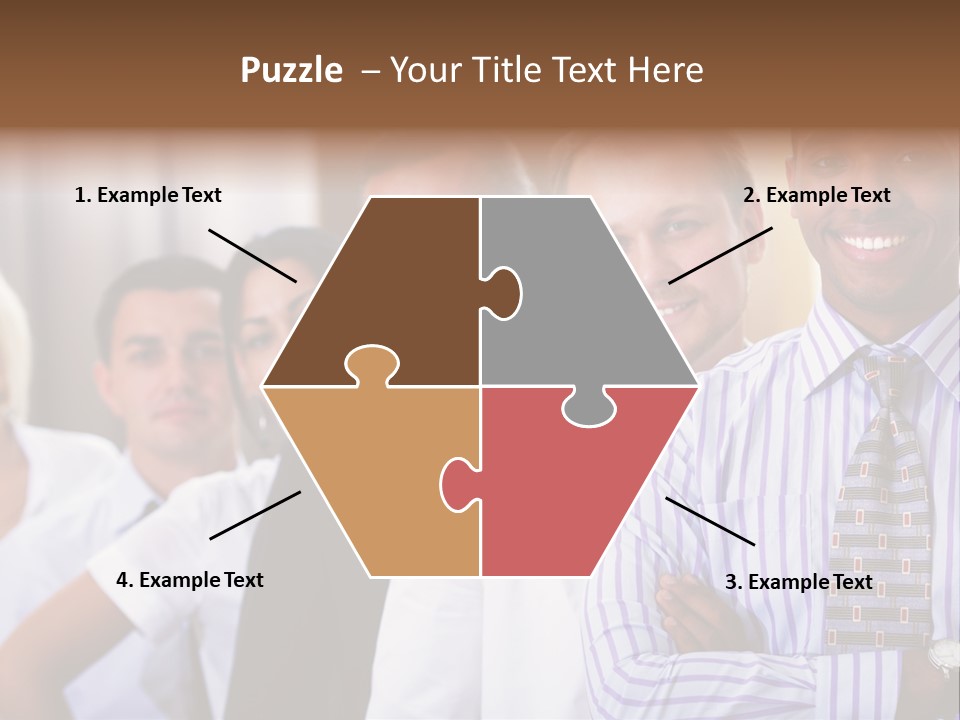 Conceptual Pressing Object PowerPoint Template