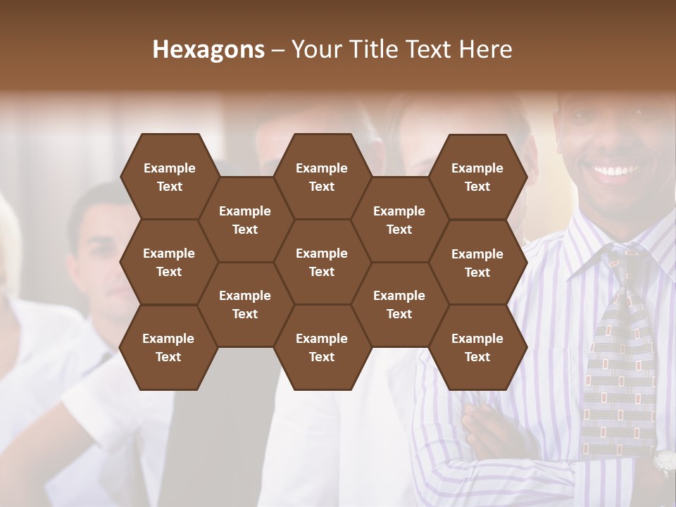 Conceptual Pressing Object PowerPoint Template