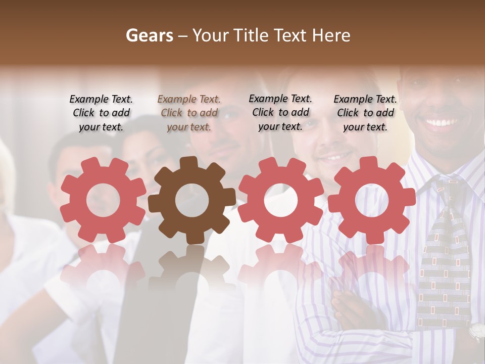Conceptual Pressing Object PowerPoint Template