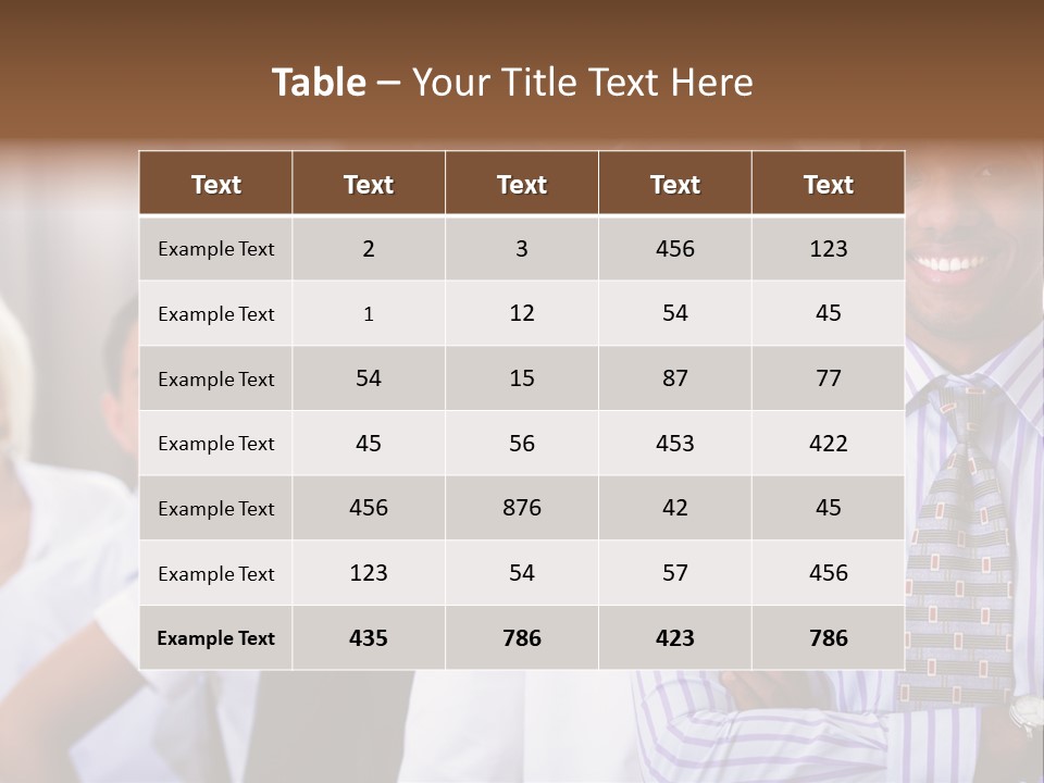 Conceptual Pressing Object PowerPoint Template