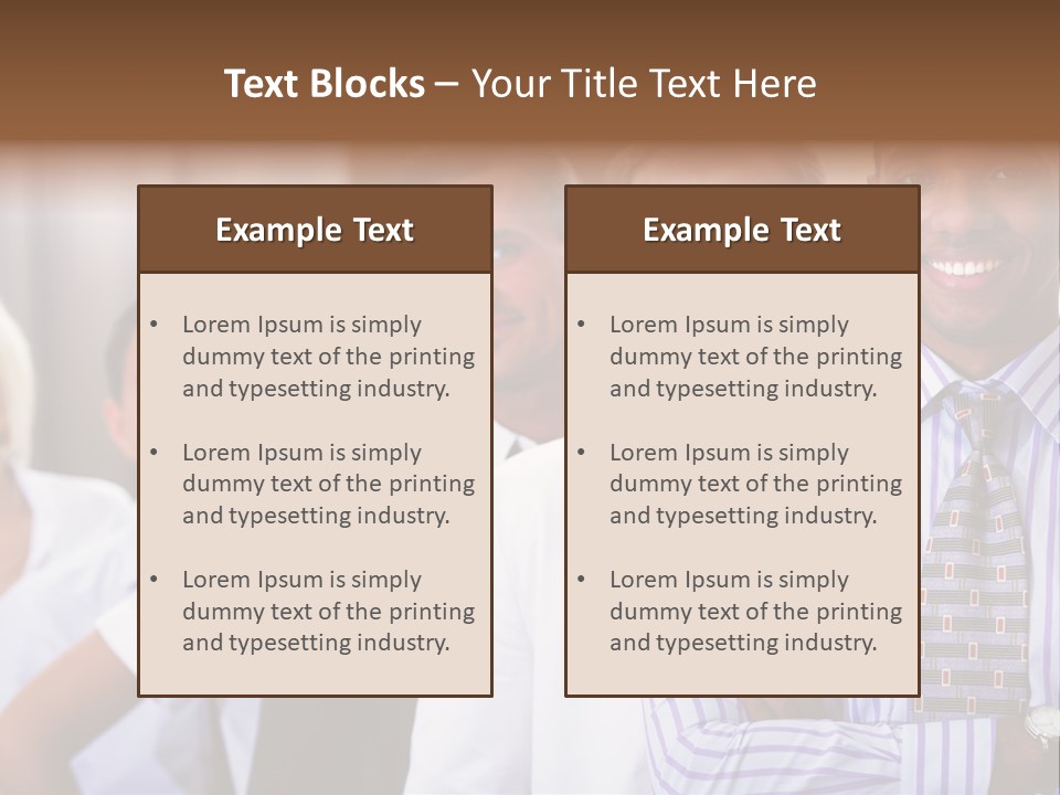 Conceptual Pressing Object PowerPoint Template