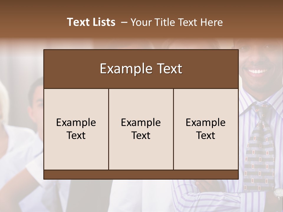 Conceptual Pressing Object PowerPoint Template
