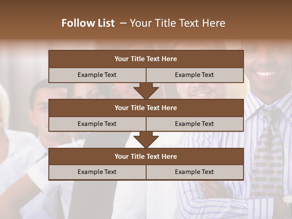 Conceptual Pressing Object PowerPoint Template