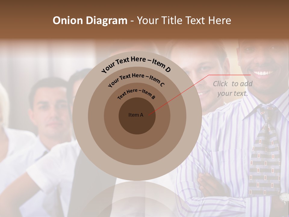 Conceptual Pressing Object PowerPoint Template