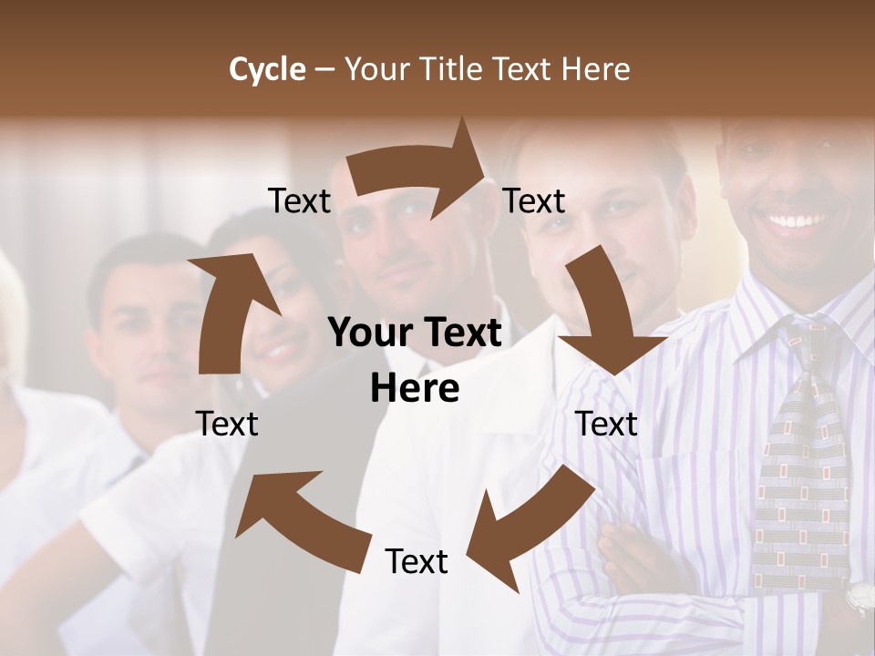 Conceptual Pressing Object PowerPoint Template