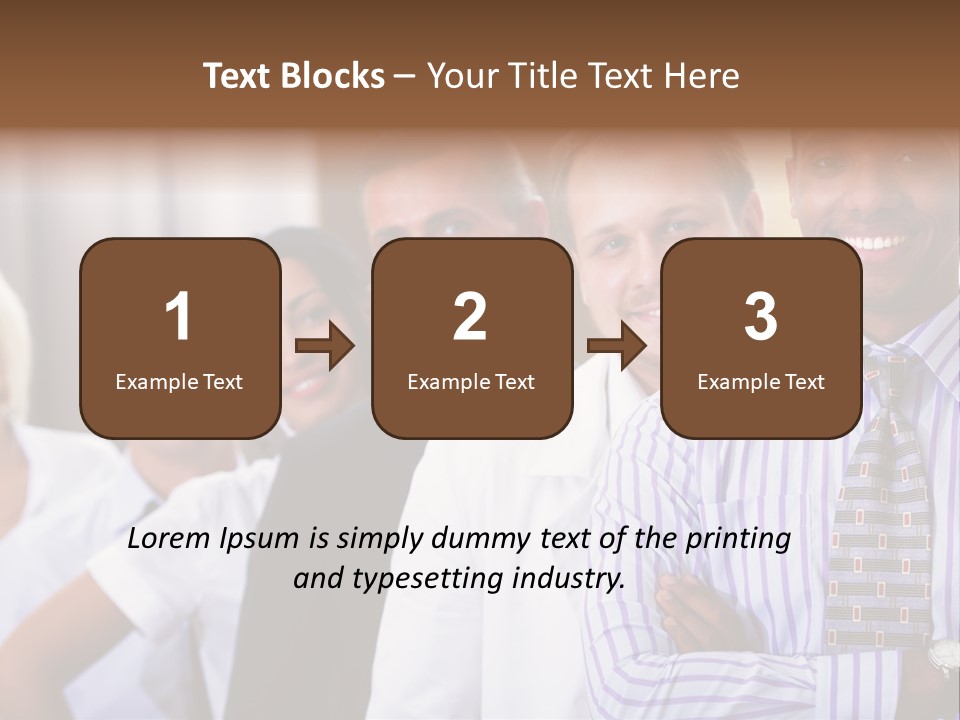 Conceptual Pressing Object PowerPoint Template