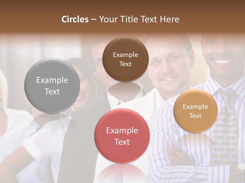 Conceptual Pressing Object PowerPoint Template