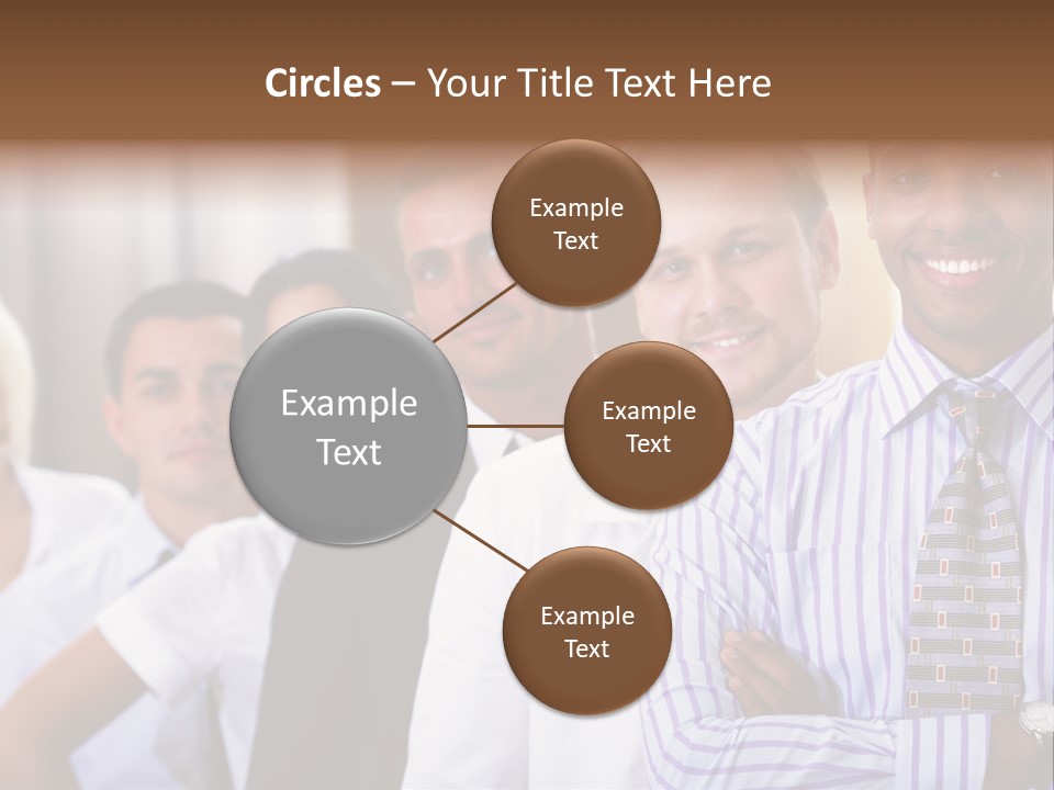 Conceptual Pressing Object PowerPoint Template