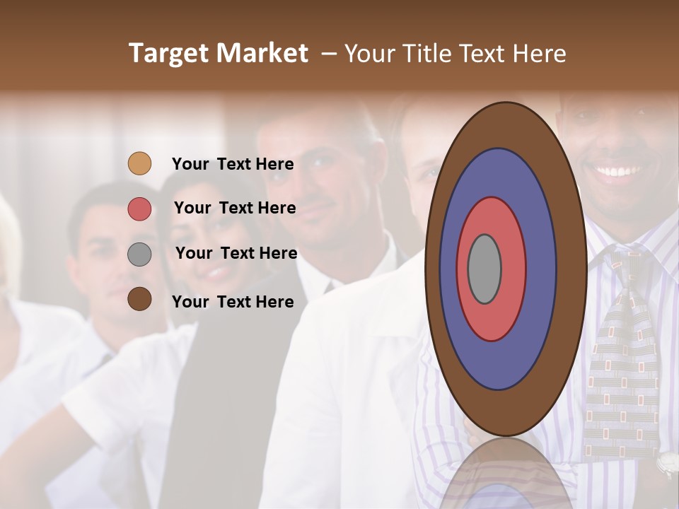 Conceptual Pressing Object PowerPoint Template