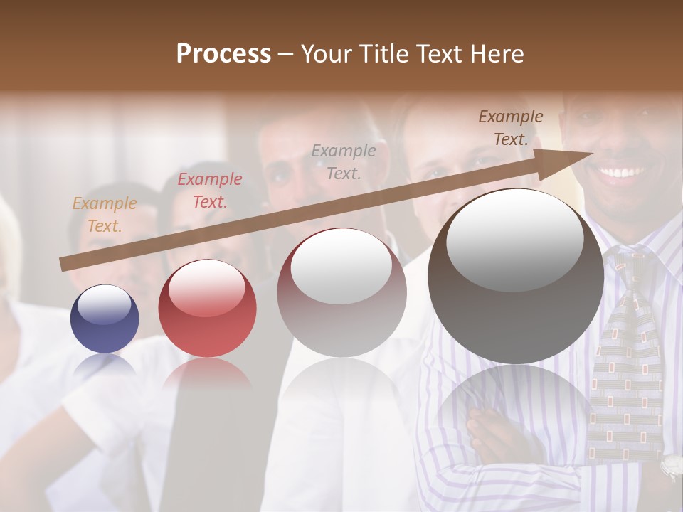 Conceptual Pressing Object PowerPoint Template