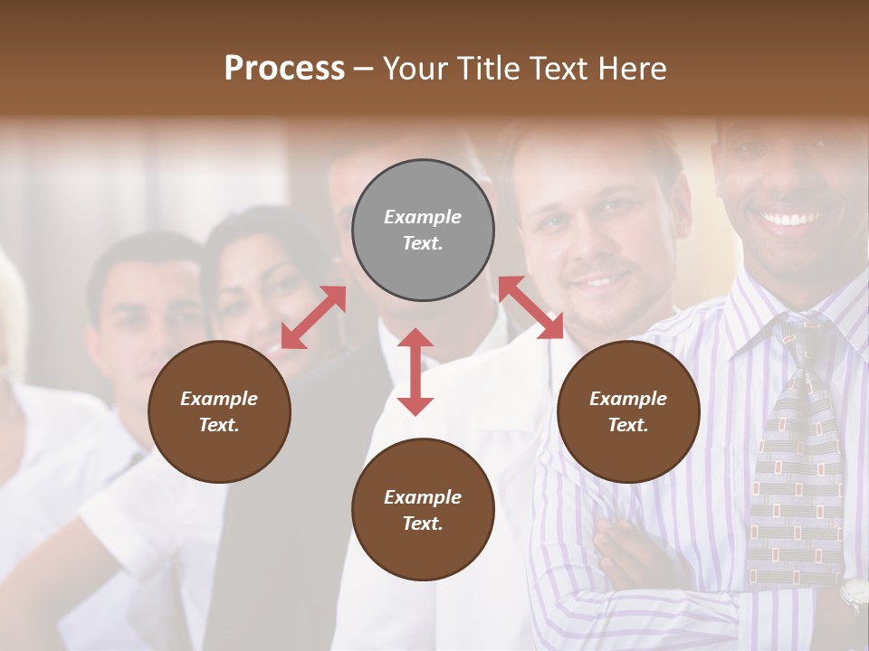 Conceptual Pressing Object PowerPoint Template