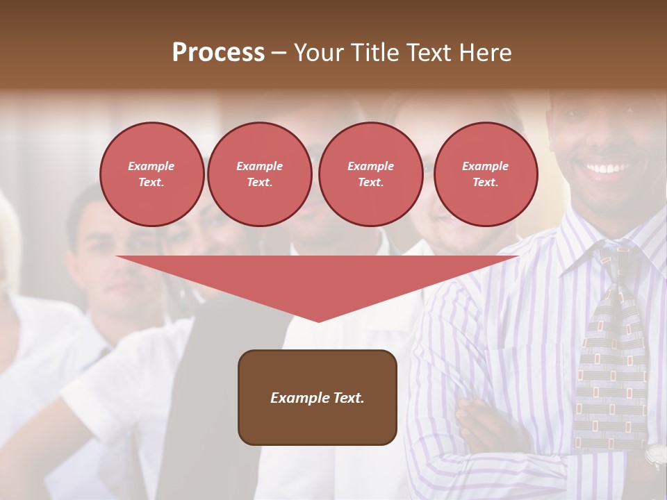 Conceptual Pressing Object PowerPoint Template