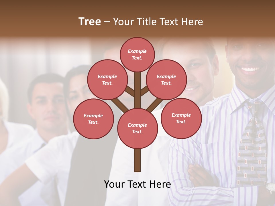 Conceptual Pressing Object PowerPoint Template
