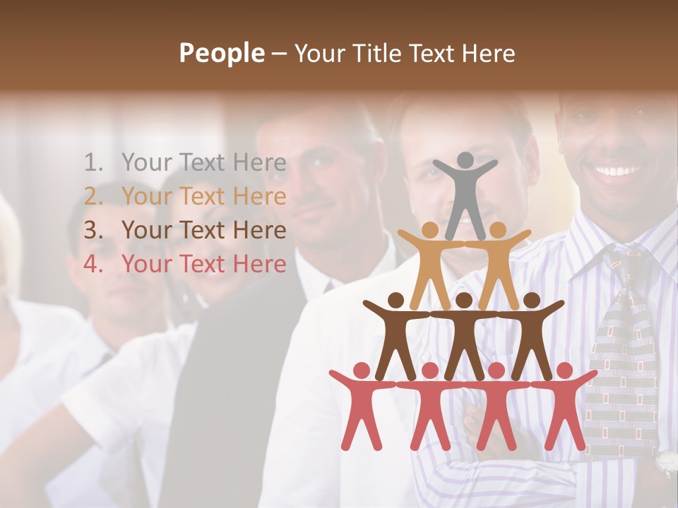 Conceptual Pressing Object PowerPoint Template