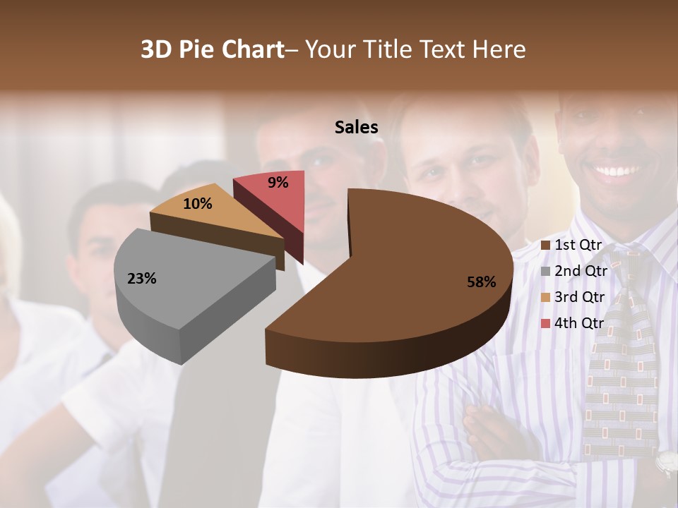 Conceptual Pressing Object PowerPoint Template