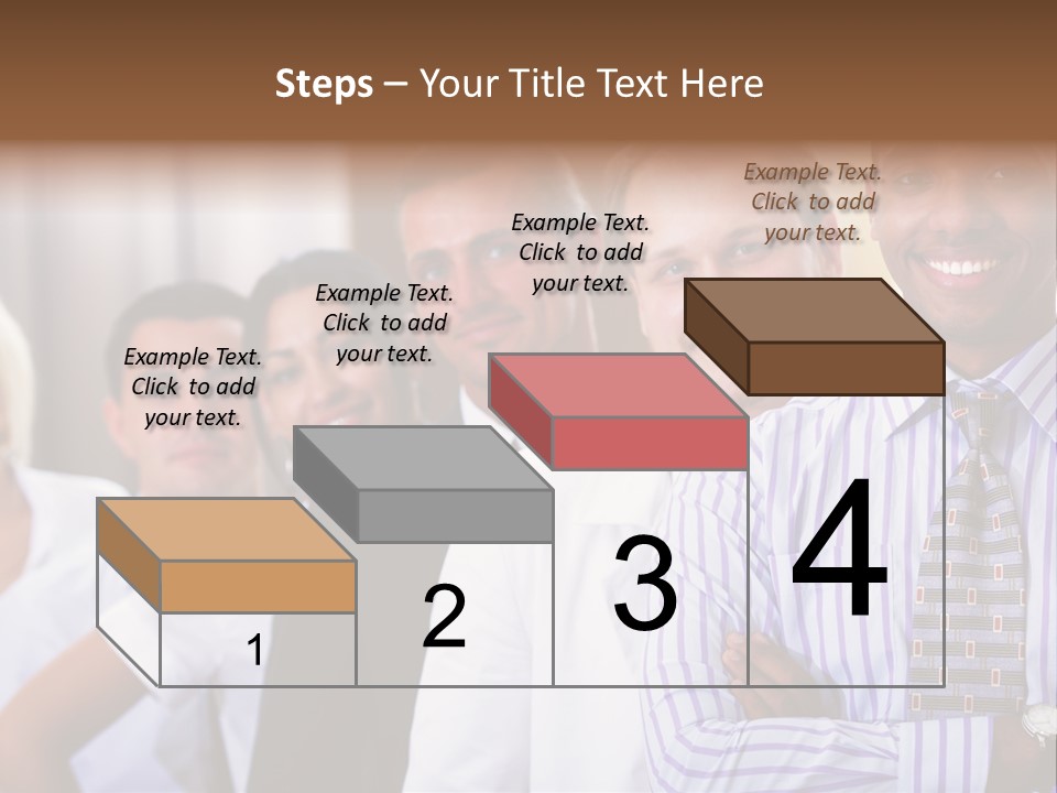 Conceptual Pressing Object PowerPoint Template