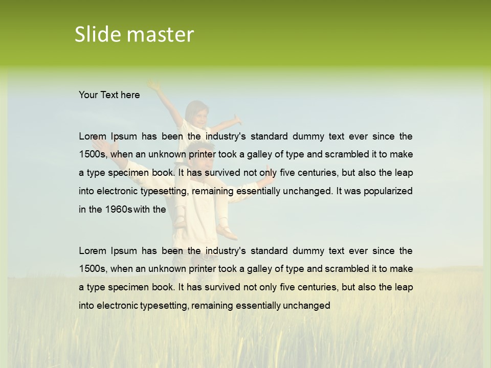 Smile Playful Evening PowerPoint Template