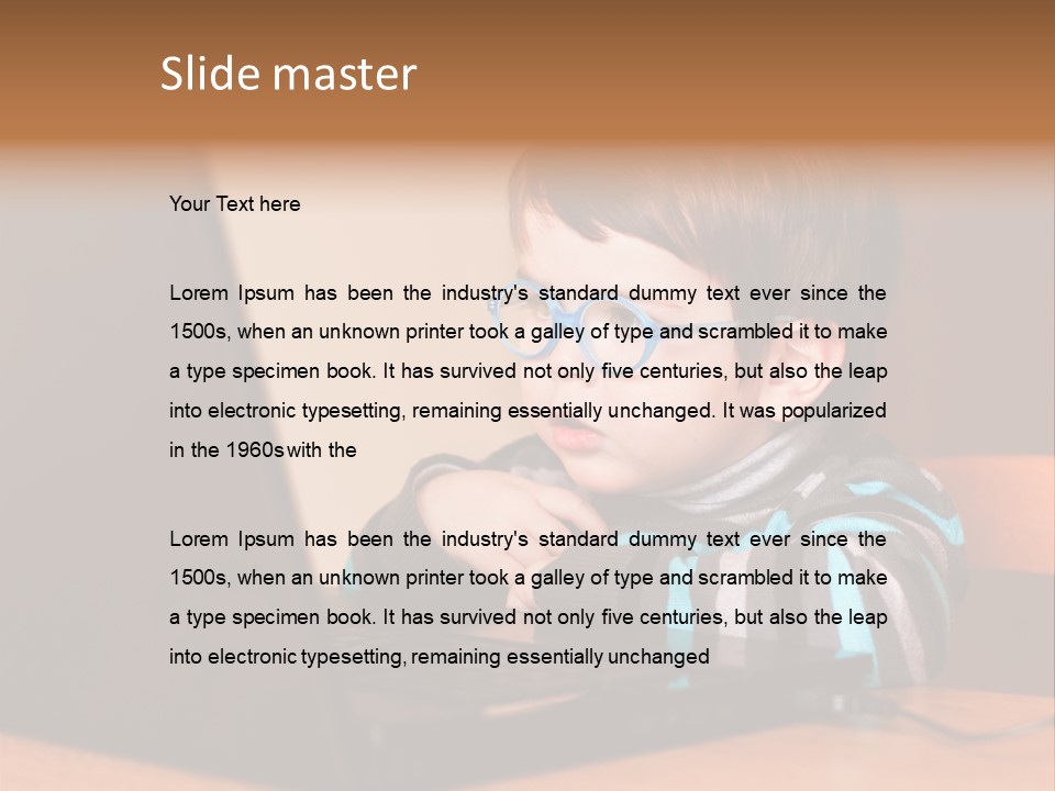 Technology Caucasian Using PowerPoint Template