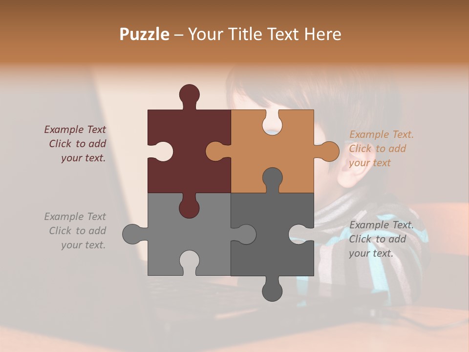 Technology Caucasian Using PowerPoint Template