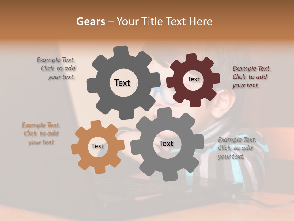 Technology Caucasian Using PowerPoint Template