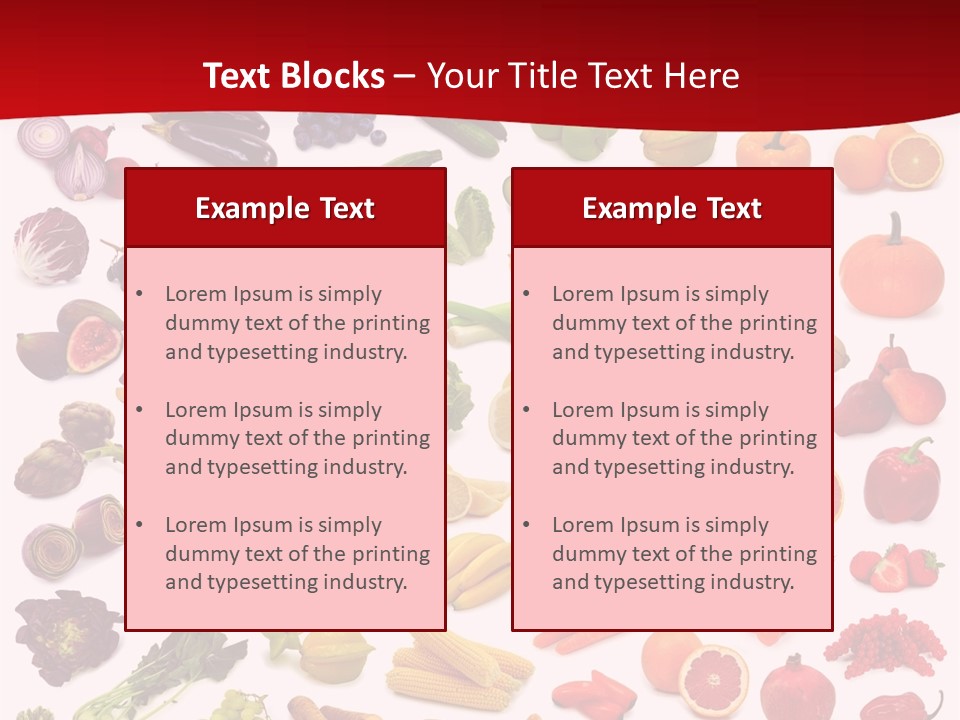 Ripe White Banana PowerPoint Template