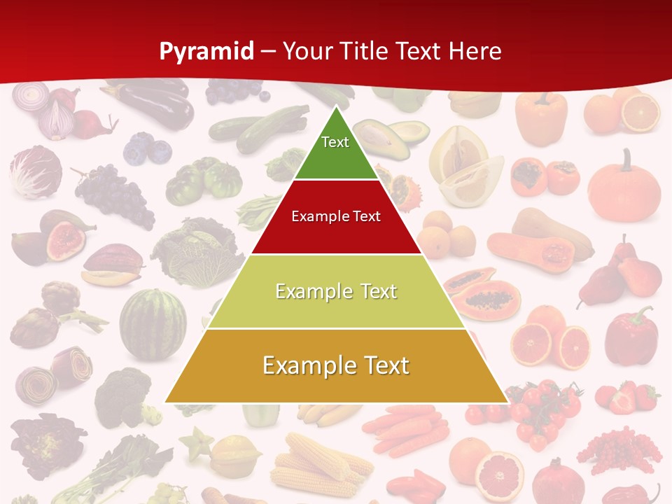 Ripe White Banana PowerPoint Template