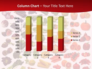 Ripe White Banana PowerPoint Template