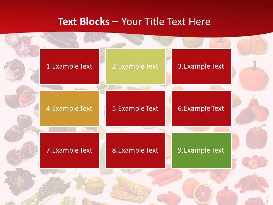 Ripe White Banana PowerPoint Template