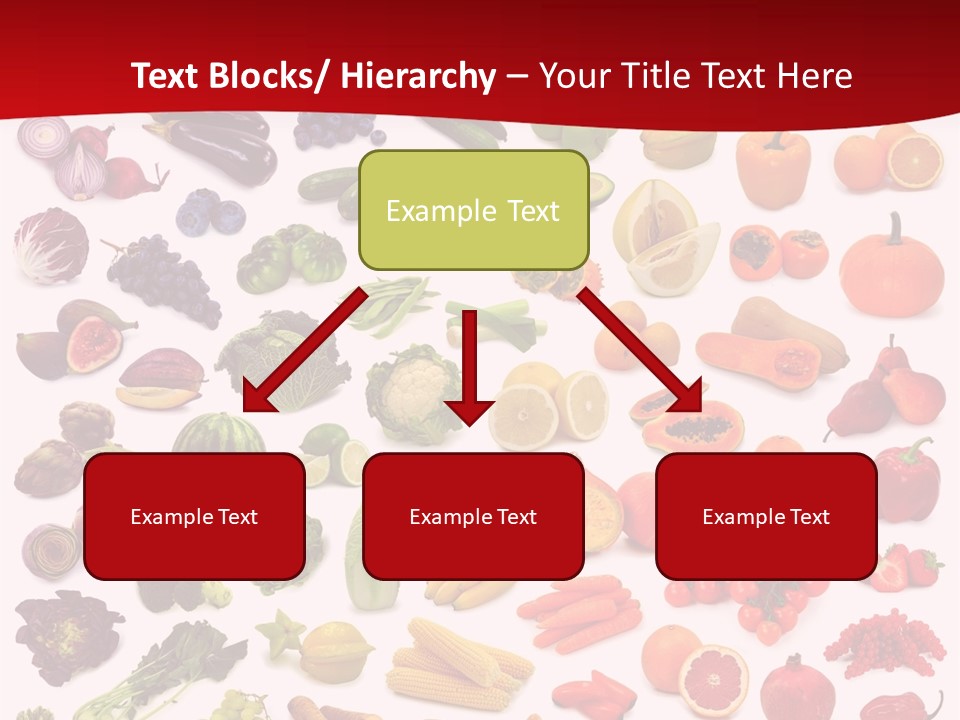 Ripe White Banana PowerPoint Template
