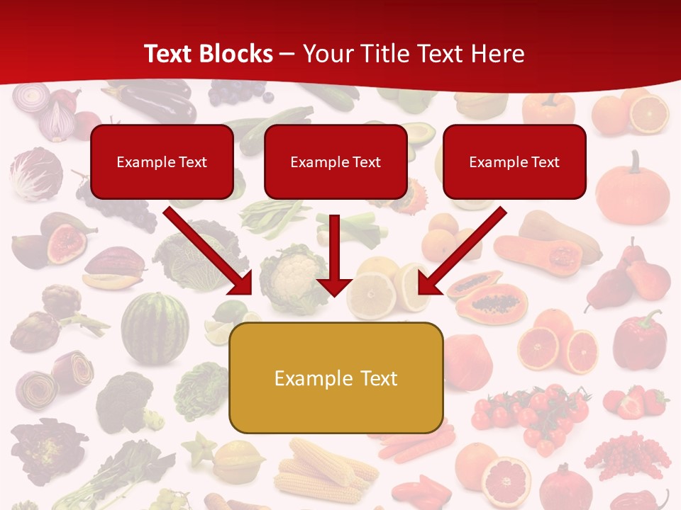 Ripe White Banana PowerPoint Template