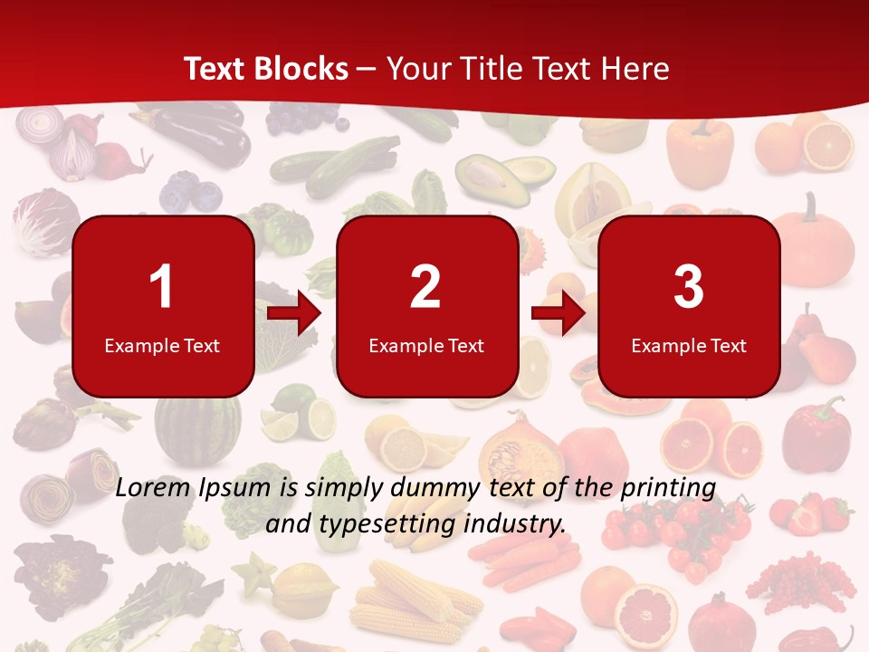 Ripe White Banana PowerPoint Template