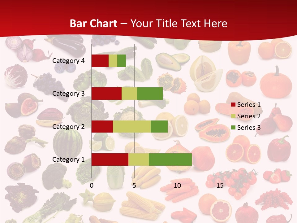 Ripe White Banana PowerPoint Template