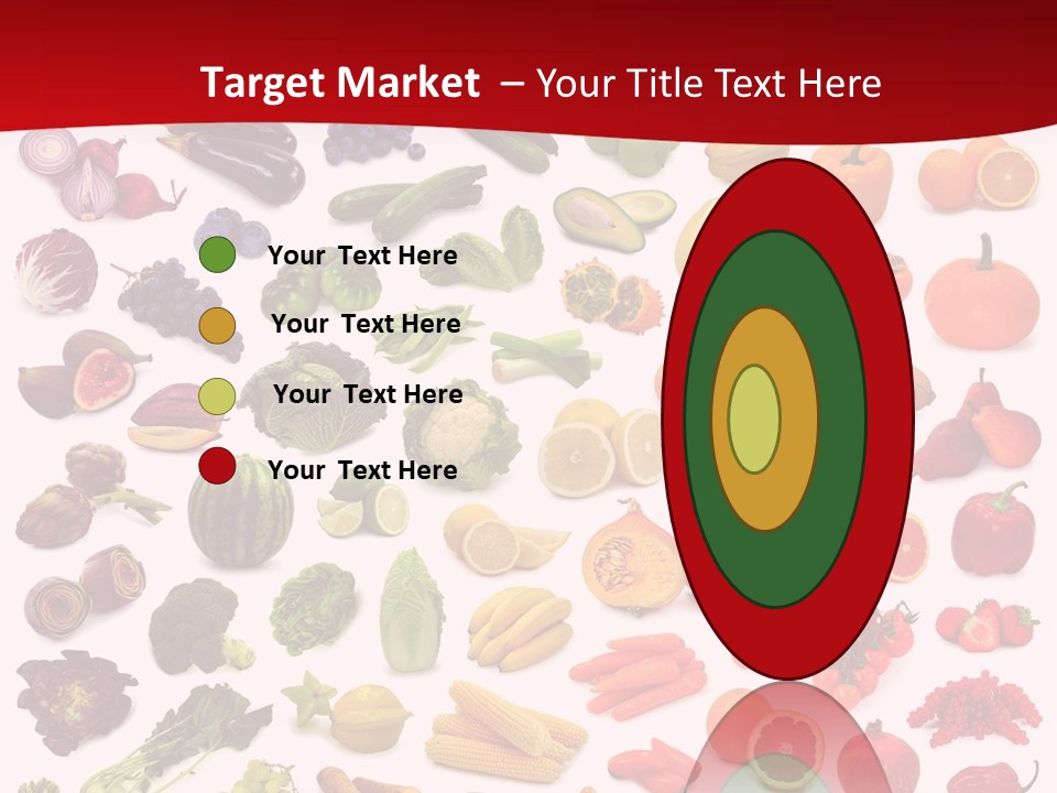 Ripe White Banana PowerPoint Template