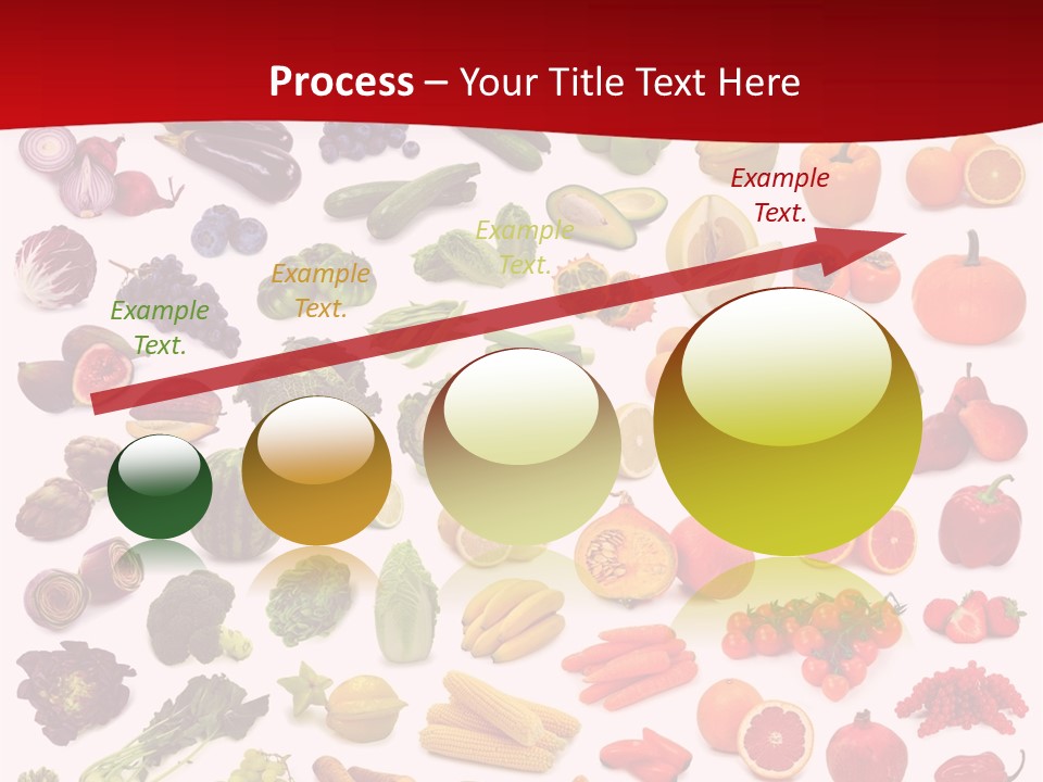 Ripe White Banana PowerPoint Template