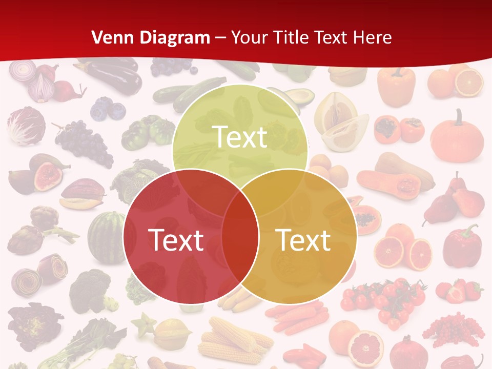 Ripe White Banana PowerPoint Template
