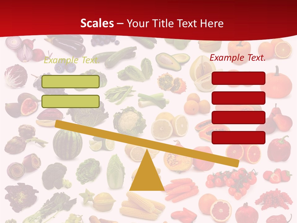 Ripe White Banana PowerPoint Template