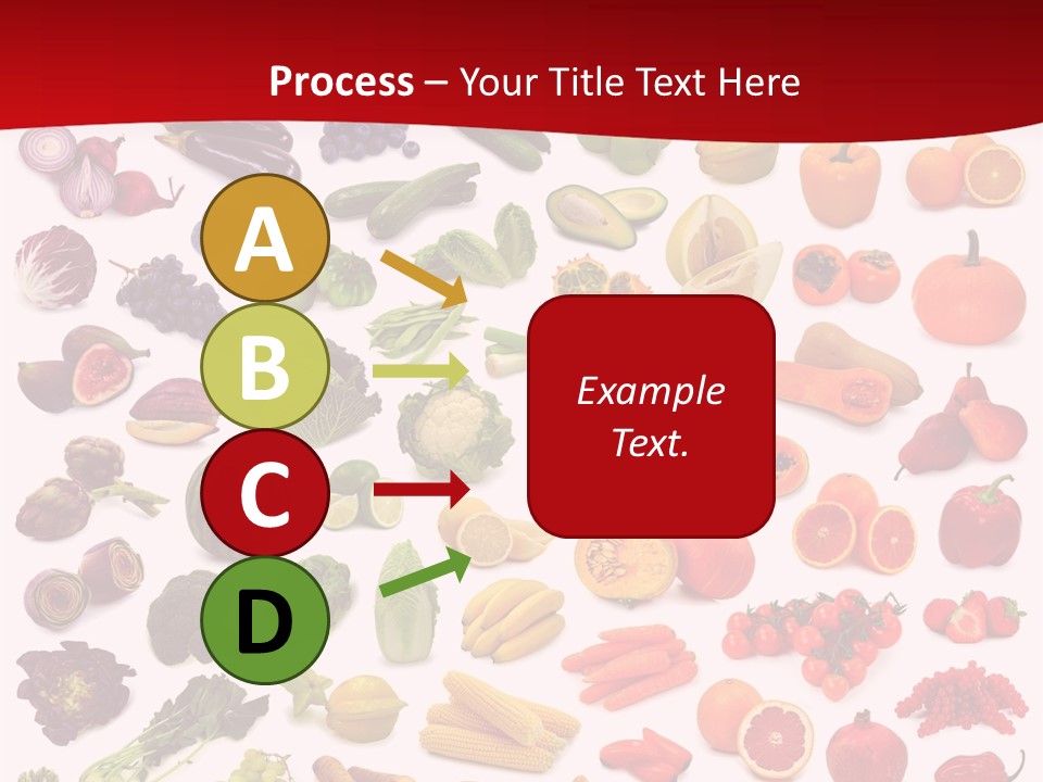 Ripe White Banana PowerPoint Template