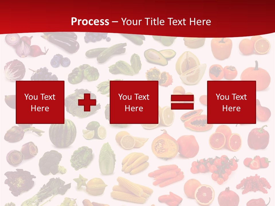 Ripe White Banana PowerPoint Template