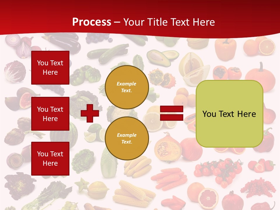Ripe White Banana PowerPoint Template