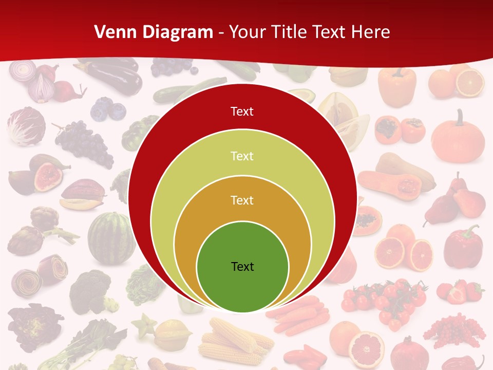 Ripe White Banana PowerPoint Template