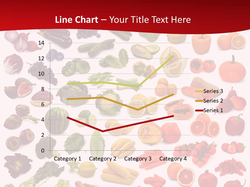 Ripe White Banana PowerPoint Template