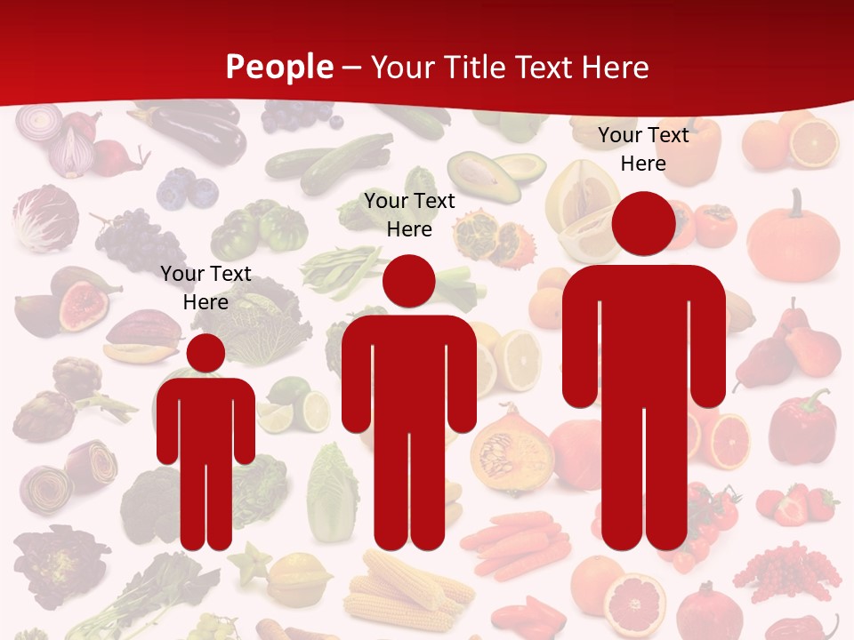 Ripe White Banana PowerPoint Template