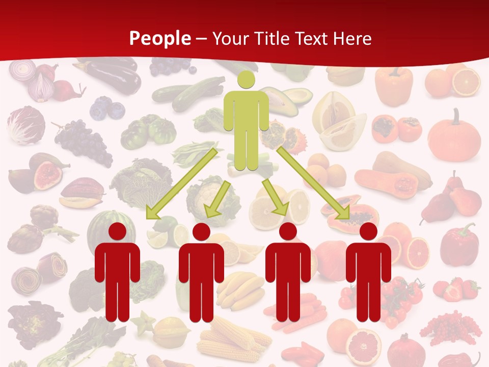 Ripe White Banana PowerPoint Template