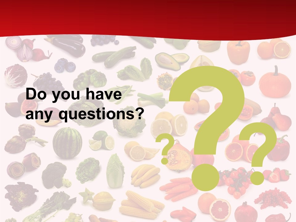 Ripe White Banana PowerPoint Template