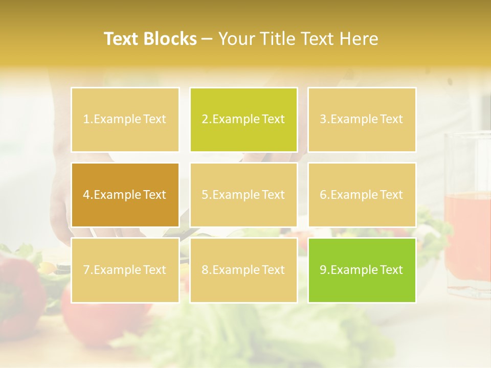 Red Masculine Delicious PowerPoint Template