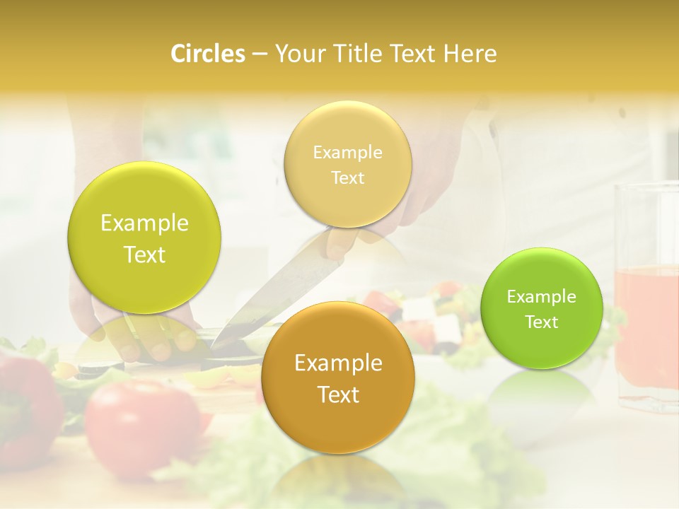 Red Masculine Delicious PowerPoint Template