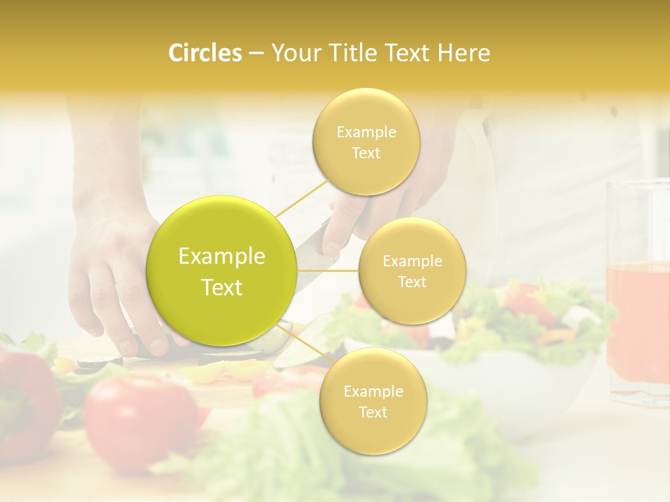 Red Masculine Delicious PowerPoint Template