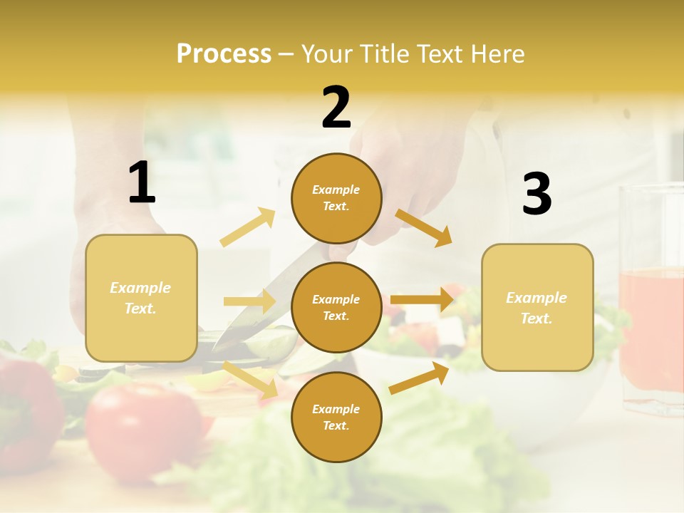 Red Masculine Delicious PowerPoint Template